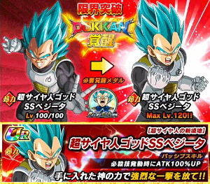 ドッカンバトル【超激戦】神をも凌ぐサイヤの境地ベジータ!